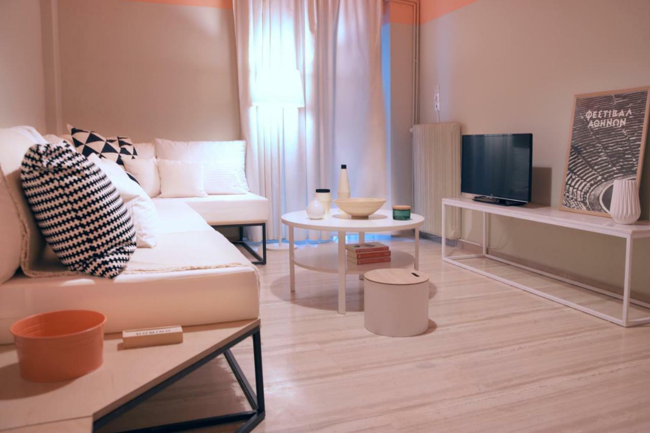 אתונה Elegant Coral Apartment מראה חיצוני תמונה